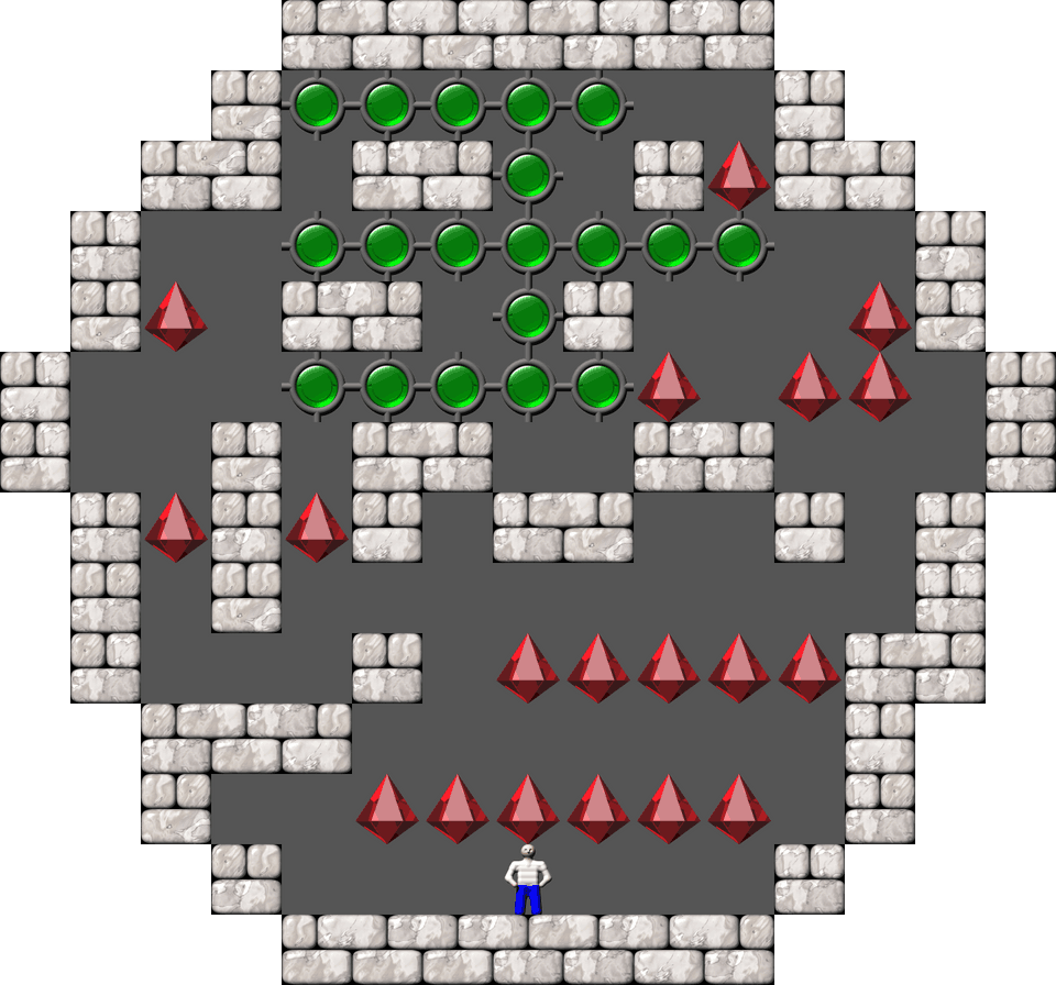 Sokoban ACSmileys 4 level 129